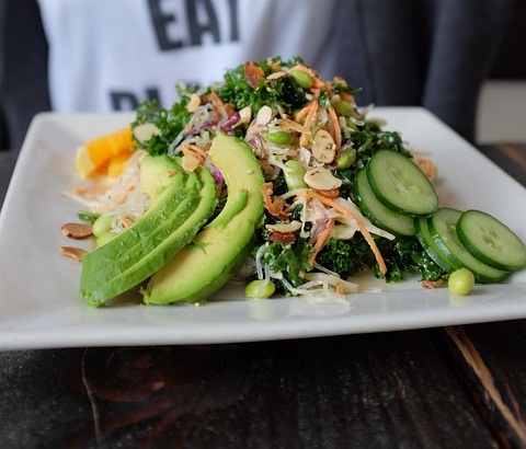 Avocado and Cucumber Salad