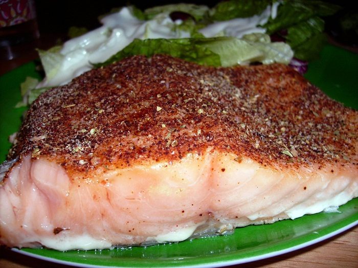 Roasted Salmon with Parchment Paper