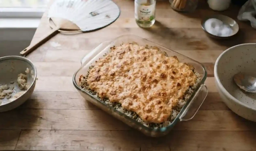 Salmon Sushi Bake Recipe