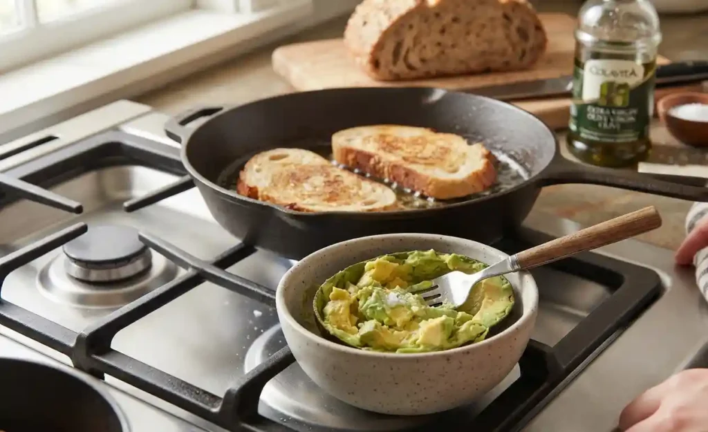 easy avocado toast
