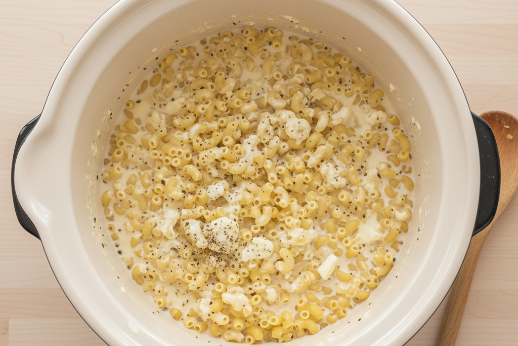creamy crock pot mac and cheese