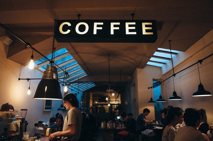 Manufacturing a coffee shop