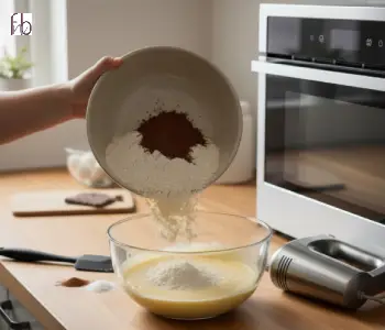 Chocolate Marshmallow Cookies- step3. Add Dry Ingredients
