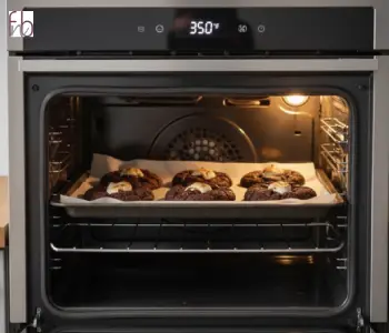 Chocolate Marshmallow Cookies- step6. Bake