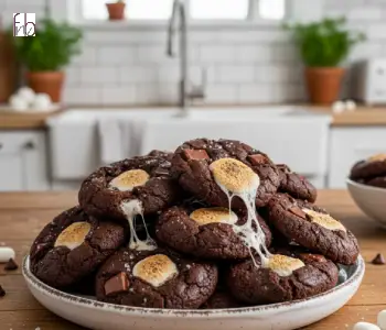 Chocolate Marshmallow Cookies- step7. Cool & Ready