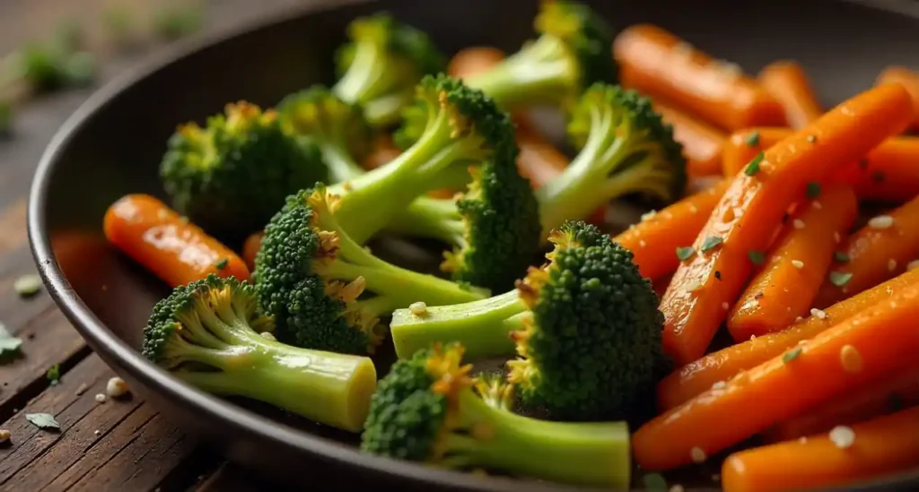 Easy Roasted Broccoli and Carrots Recipe