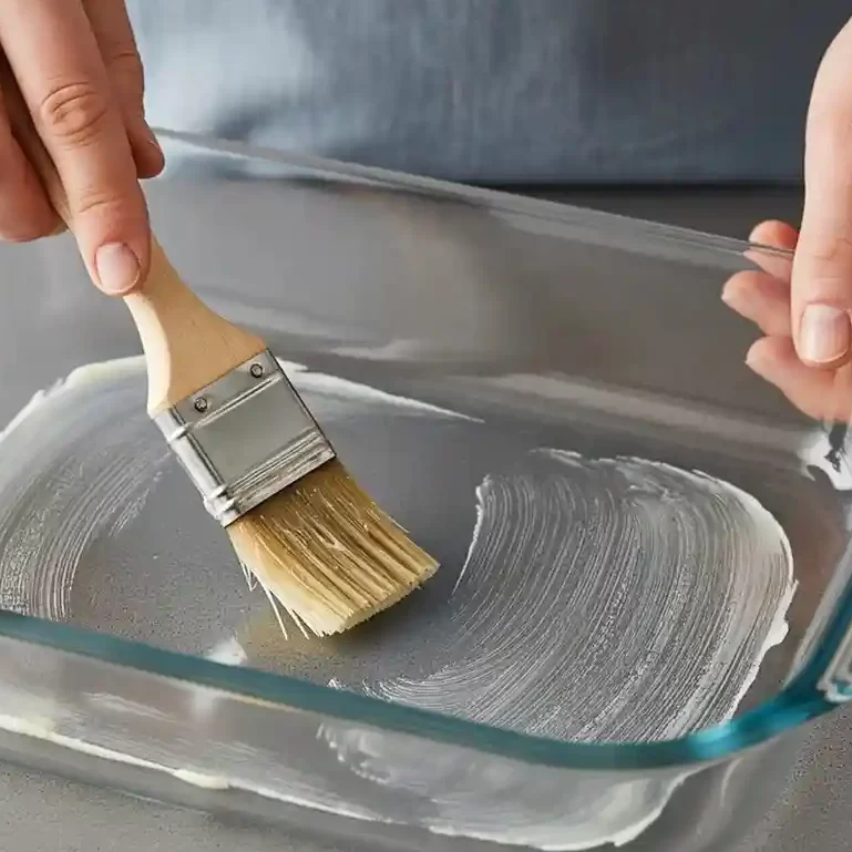 For preparing the baking dish