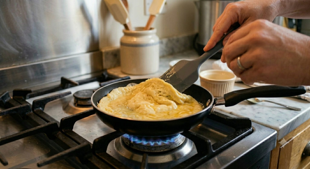 High Protein Scrambled Eggs with Cottage Cheese Recipe