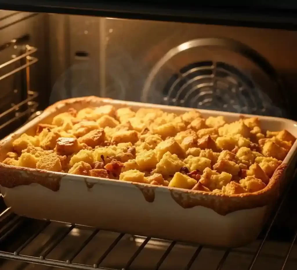  Baked seafoood dressing