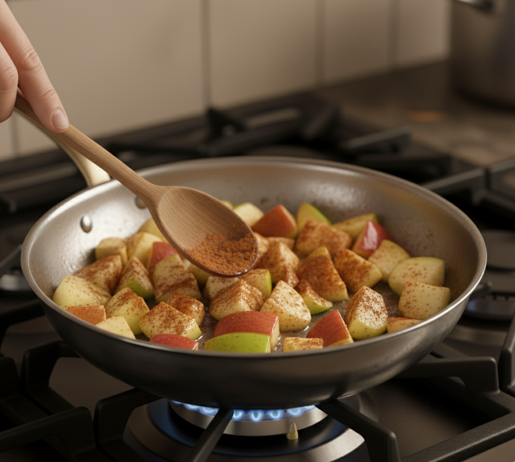  Apples with Cinnamon