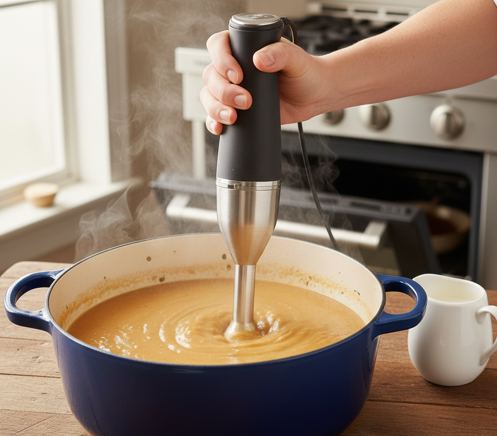 Roasted Root Vegetable Soup