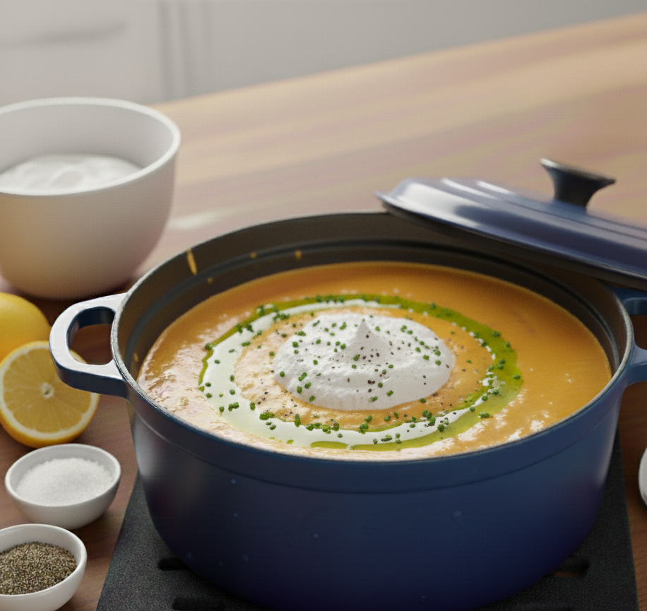 Creamy Carrot and Parsnip Soup