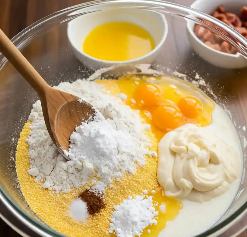 Cornbread Preparation Procedure