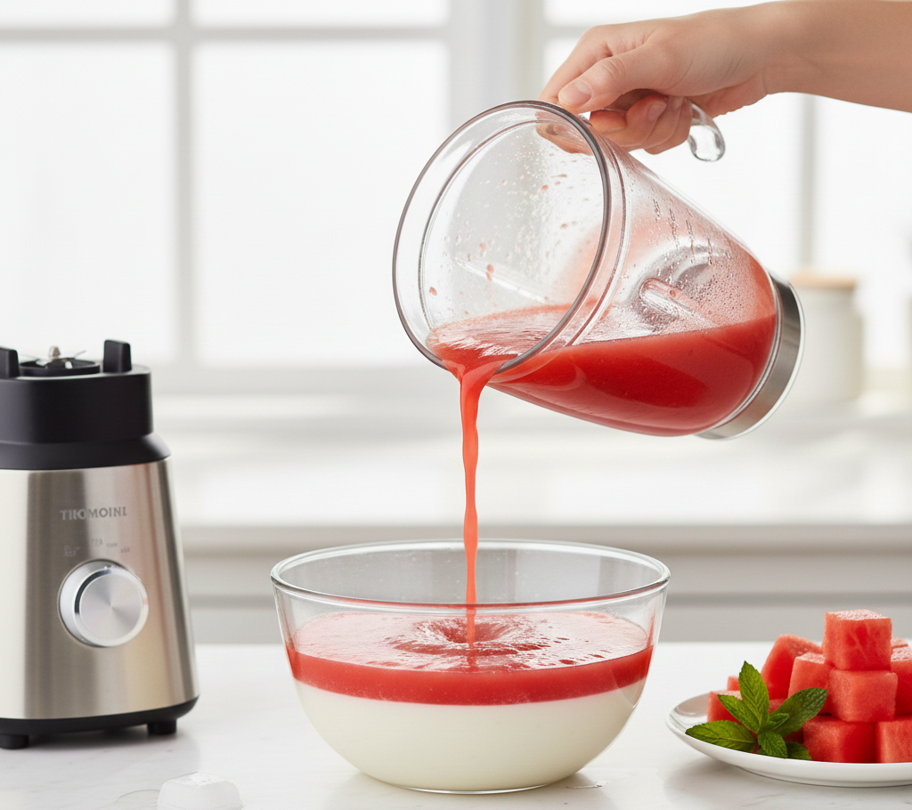  Make Vegan White Chocolate Watermelon Panna Cotta at Home