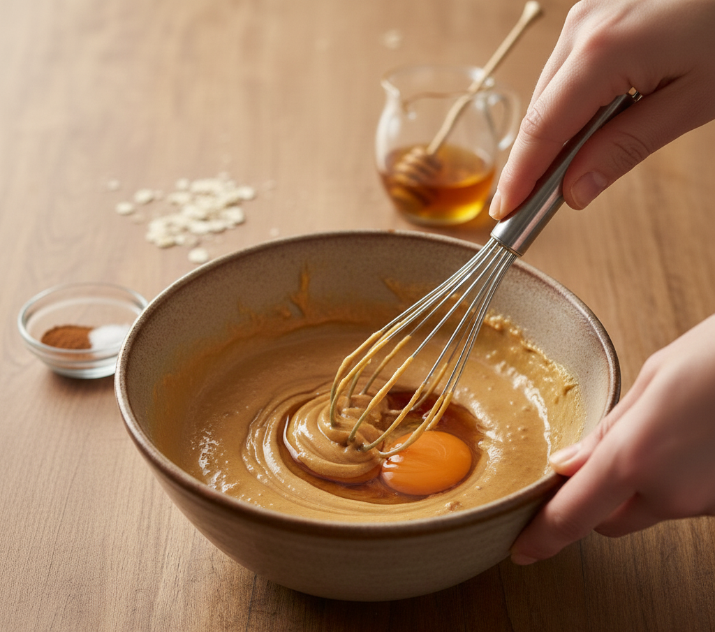 Homemade Banana Peanut Butter Breakfast Cookies 