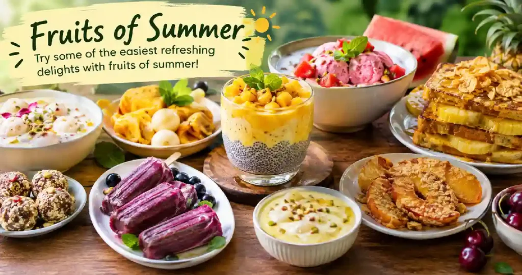 Healthy, lip-smacking delights with the best fruits of summer