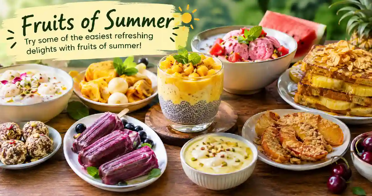 Healthy, lip-smacking delights with the best fruits of summer