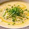 Homemade Cauliflower Leek and Potato Soup Without Cream