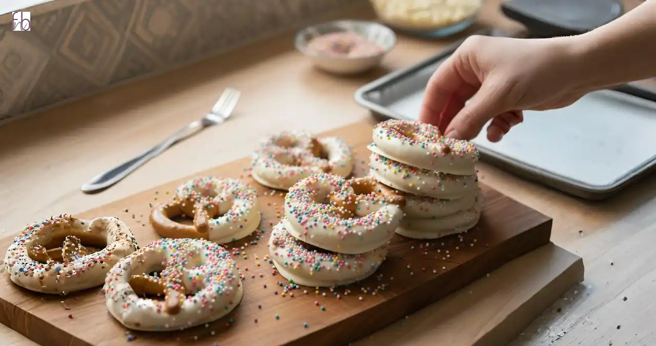 How to Make White Chocolate with Pretzels (Just 3 Ingredients!)