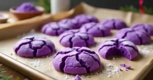 Ube Crinkle Cookies – A Colorful Filipino Twist on a Classic Treat