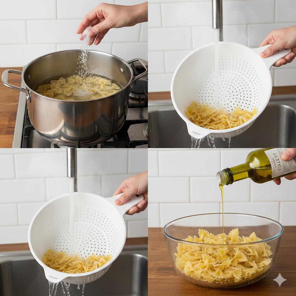 Lemon Basil Pasta Salad